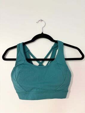 Teal Lagoon Lululemon Free to be Elevated Bra - size 4